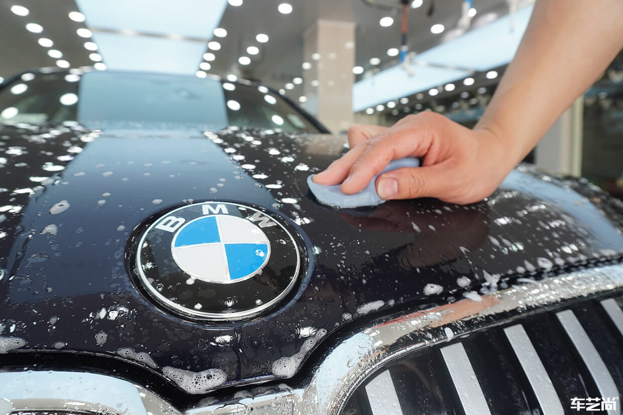 宝马7系装贴威固隐形车衣，案例展示（2）