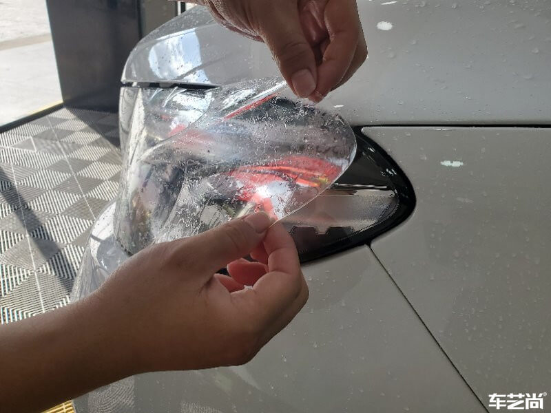 奔驰 GLE 施工威固隐形车衣案例流程展示（14）