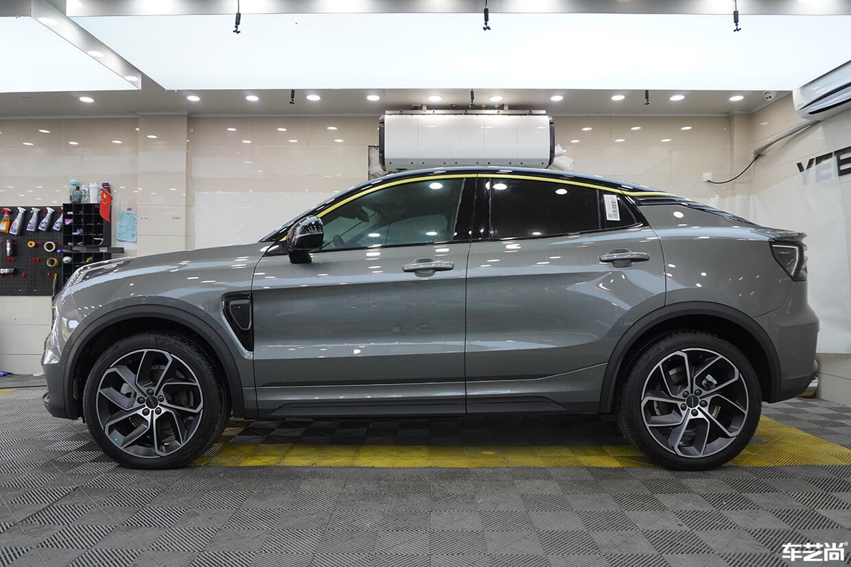 领克05施工威固隐形车衣，施工过程展示（15）