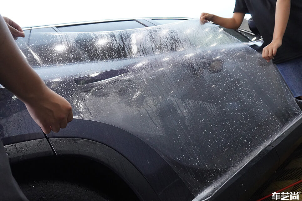 蔚来 ES8装贴威固隐形车衣（6）