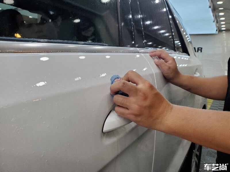 奔驰 GLE 施工威固隐形车衣案例流程展示（4）