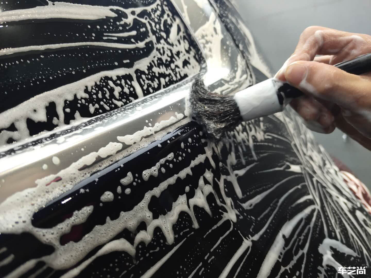 宝马X3施工威固隐形车衣，装贴流程展示（4）