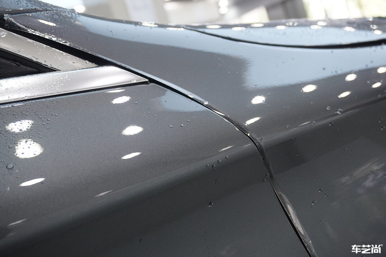 奔驰C260L施工威固隐形车衣，施工流程展示（12）