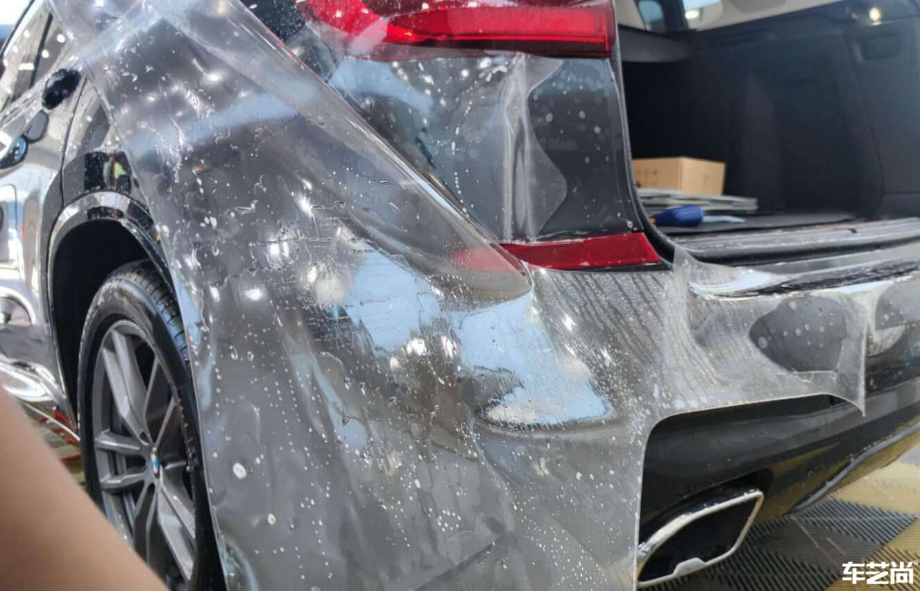 宝马X3施工威固隐形车衣（8）
