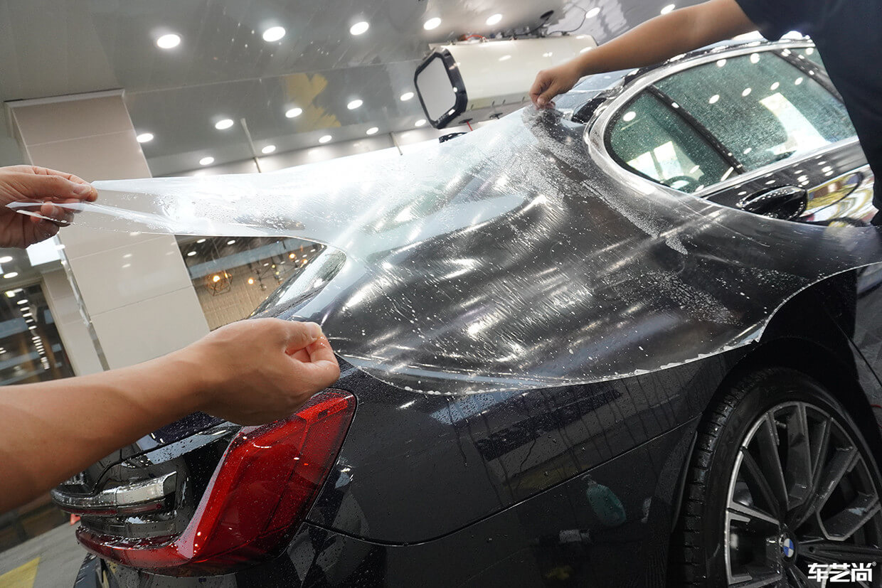 宝马7系装贴威固隐形车衣，案例展示（6）