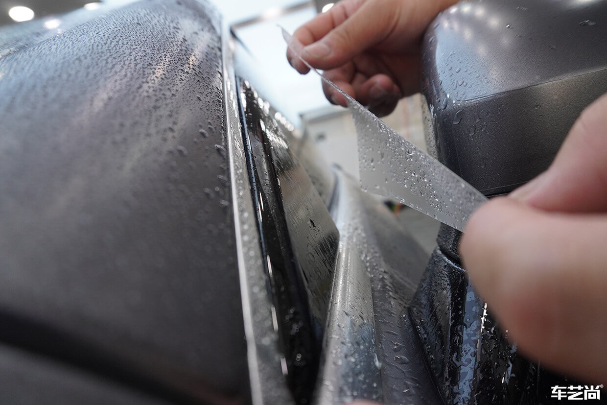宝马X3M施工隐形车衣（6）