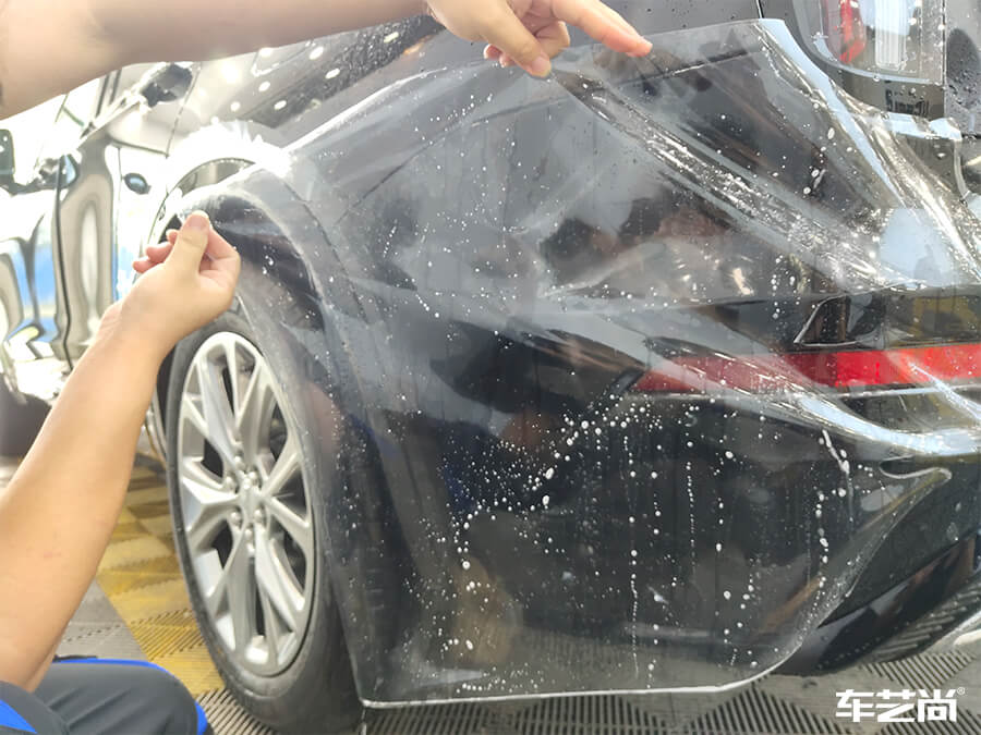 奔驰 GLC300L施工威固隐形车衣施工案例展示（9）