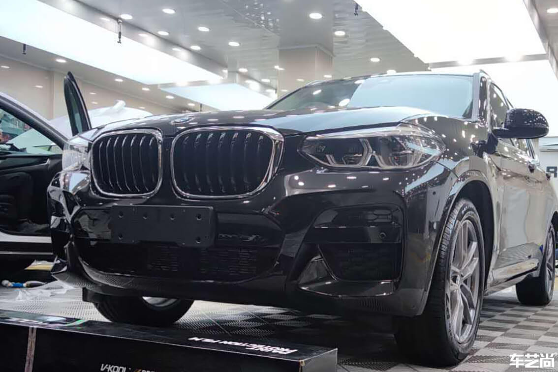 宝马X3施工威固隐形车衣（18）