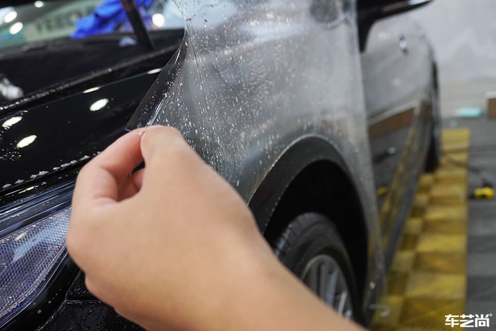 丰田凯美瑞选择车艺尚，施工隐形车衣案例分享（6）