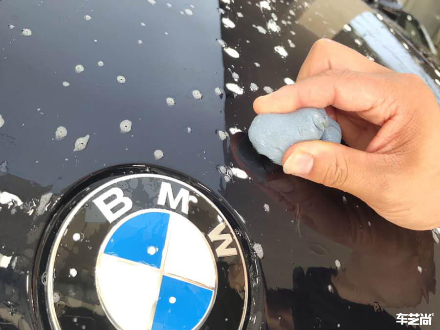 宝马7系选择专车专用隐形车衣，施工案例展示（2）