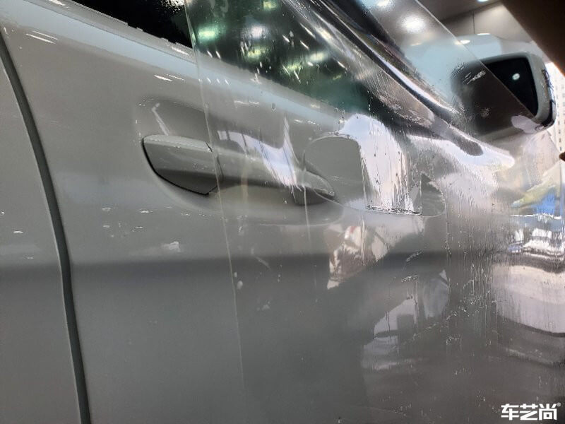 奔驰 GLE 施工威固隐形车衣案例流程展示（5）