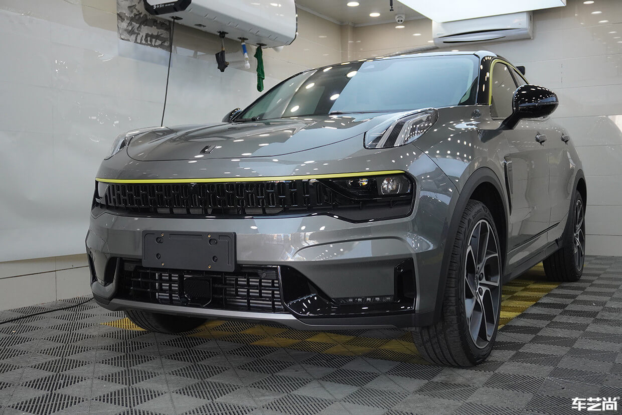 领克05施工威固隐形车衣，施工过程展示（11）