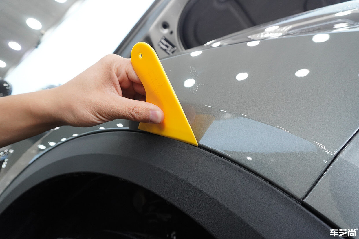 领克05施工威固隐形车衣，施工过程展示（10）