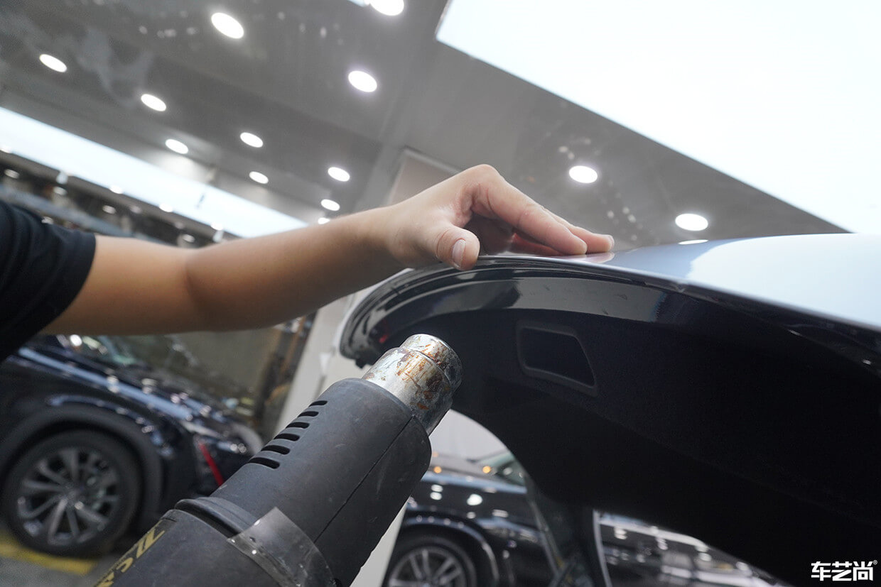 小鹏 P7极致防护，选择施工威固隐形车衣（4）