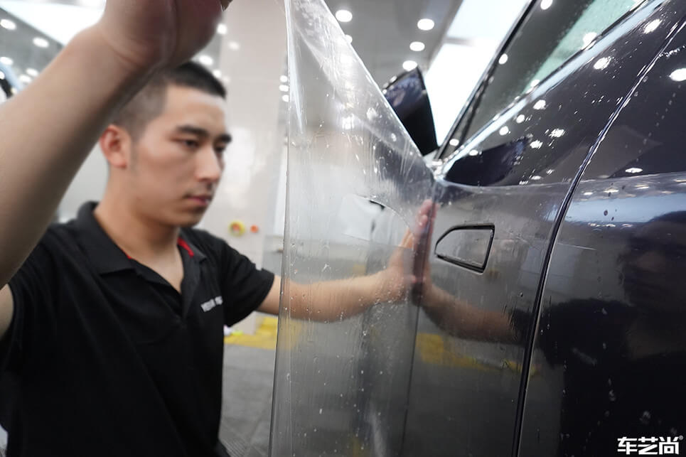 蔚来 ES8装贴威固隐形车衣（4）