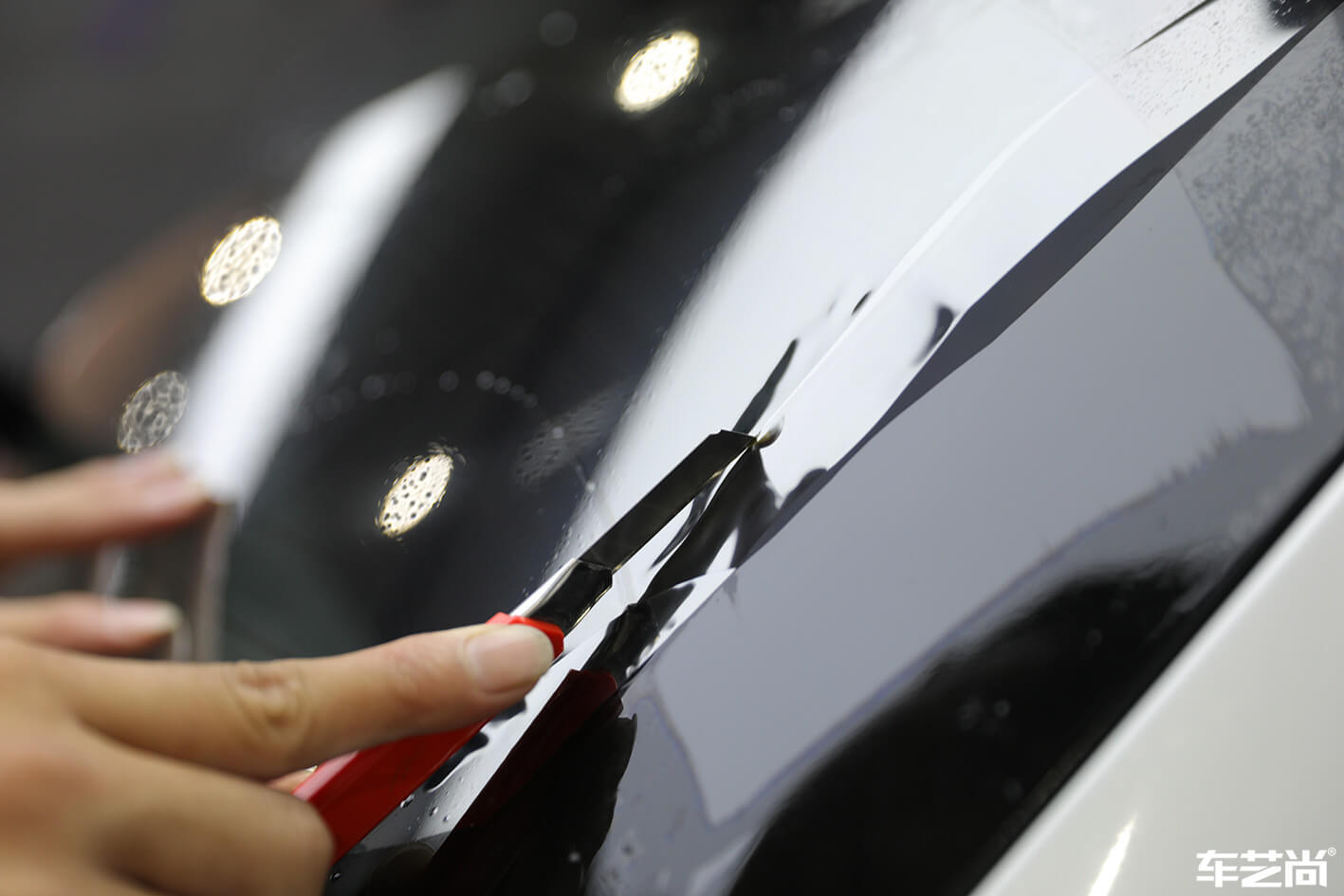 宝马X3装贴威固隐形车衣施工案例展示（3）