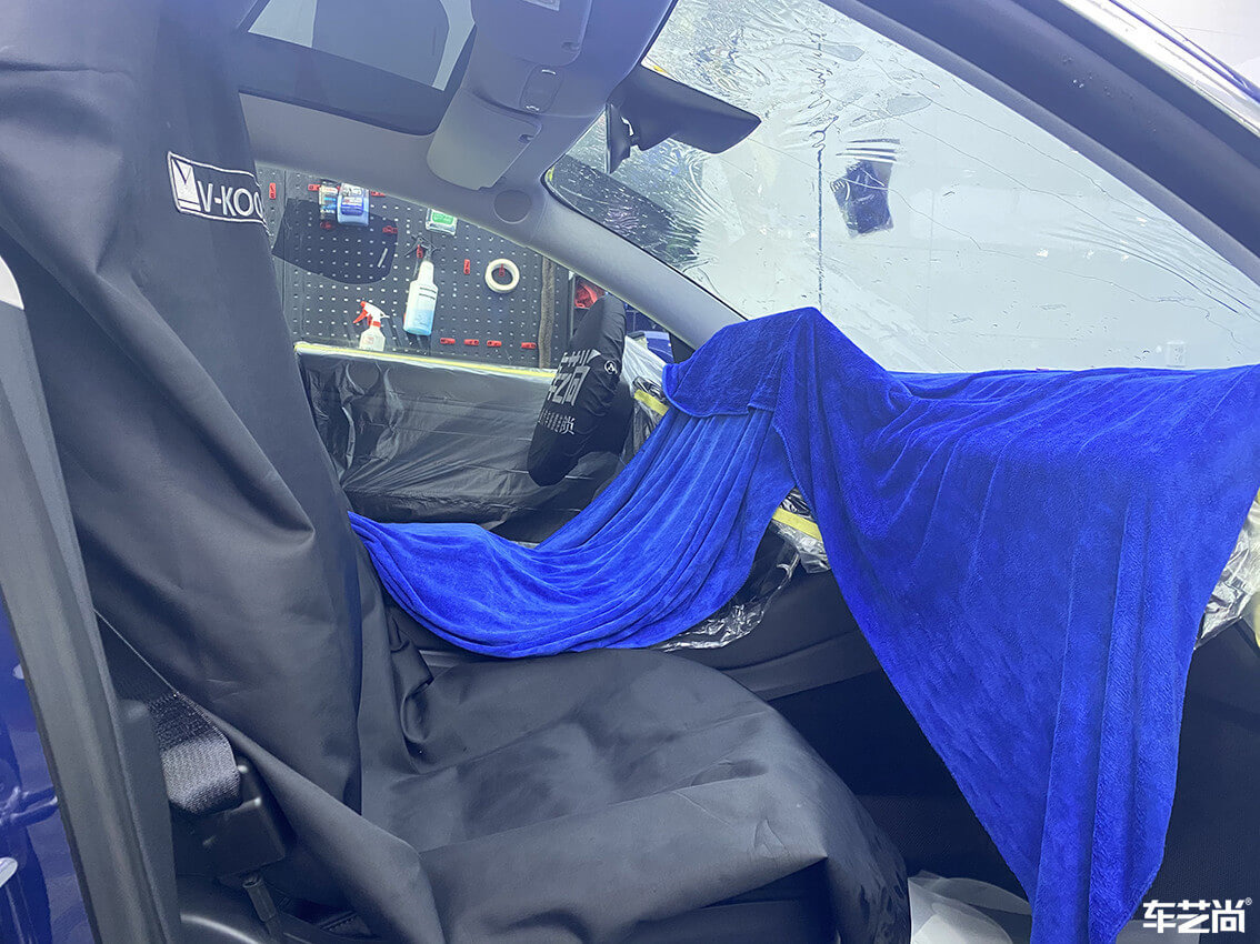 特斯拉Model 3施工威固隔热膜案例分享（5）