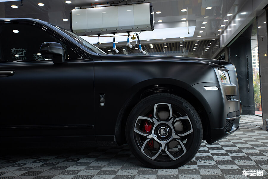 劳斯莱斯库里南装贴威固漆面保护膜，案例展示（12）