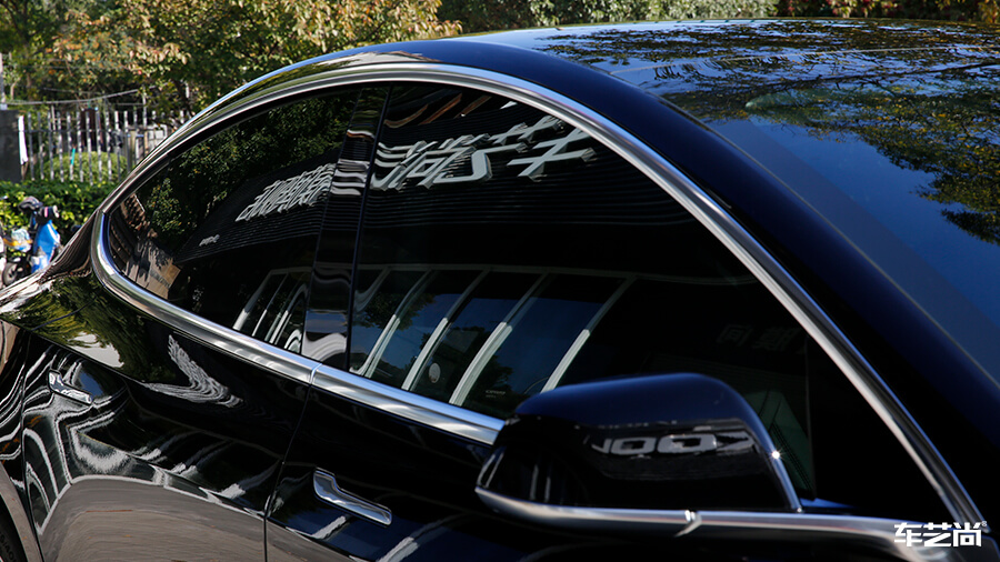 特斯拉Model 3施工威固隔热膜，施工流程展示（14）