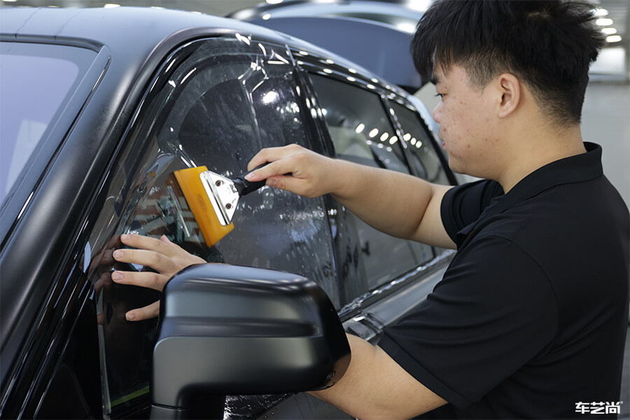 劳斯莱斯库里南装贴威固隔热膜，案例展示（10）