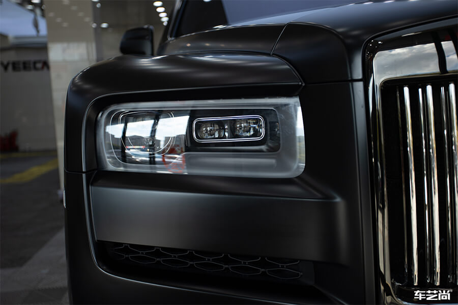 劳斯莱斯库里南装贴威固漆面保护膜，案例展示（15