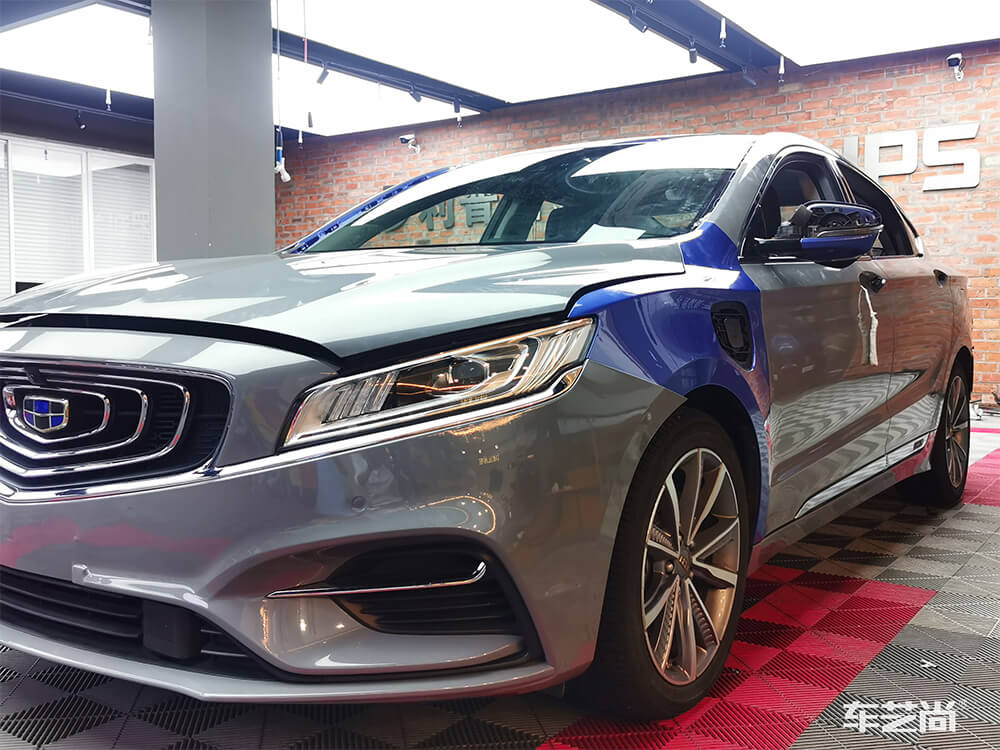 吉利博瑞GE双拼改色膜~（7）