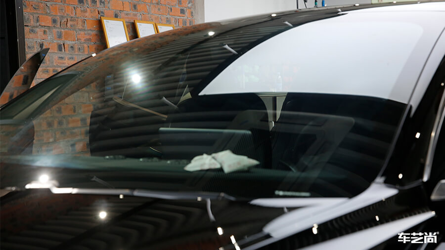 特斯拉Model 3施工威固隔热膜，施工流程展示（15）