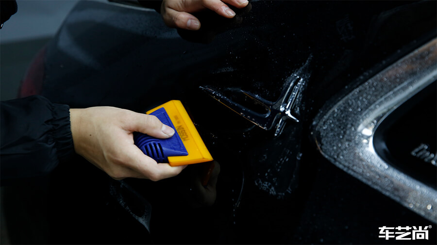 奔驰E300L装贴威固漆面保护膜案例展示（10）