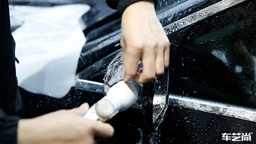 奔驰E300L装贴威固漆面保护膜案例展示（7）