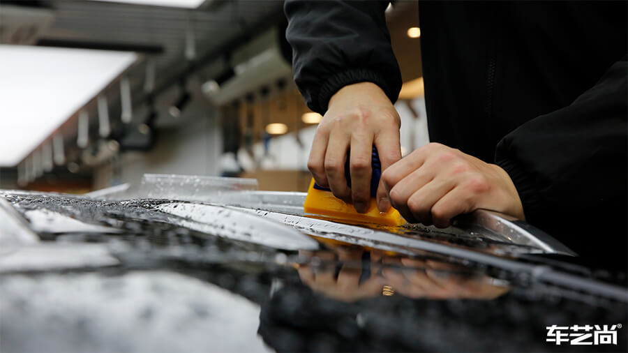 林肯 飞行家施工威固漆面保护膜案例分享（4）