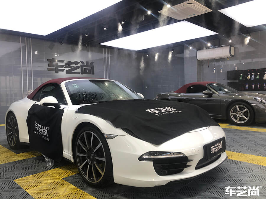 保时捷911告诉你上海专业的汽车贴膜哪家强？（2）