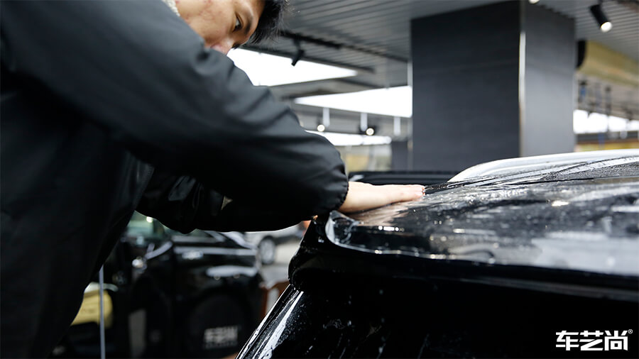 林肯 飞行家施工威固漆面保护膜案例分享（5）