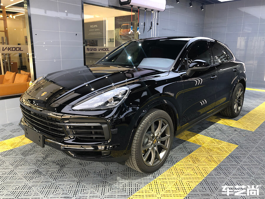 保时捷卡宴为什么选择车艺尚施工玻璃膜？（11）