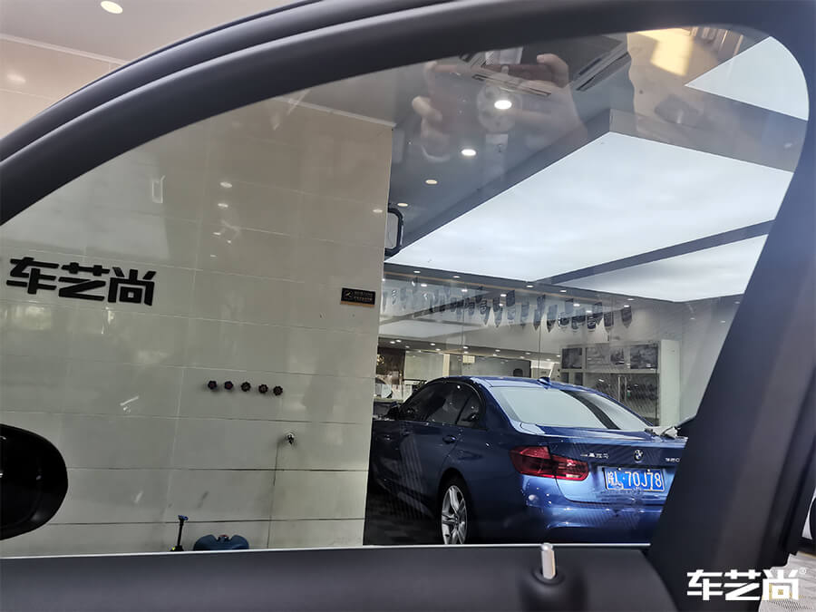 车艺尚威固授权专营店施工威固隔热膜（4）