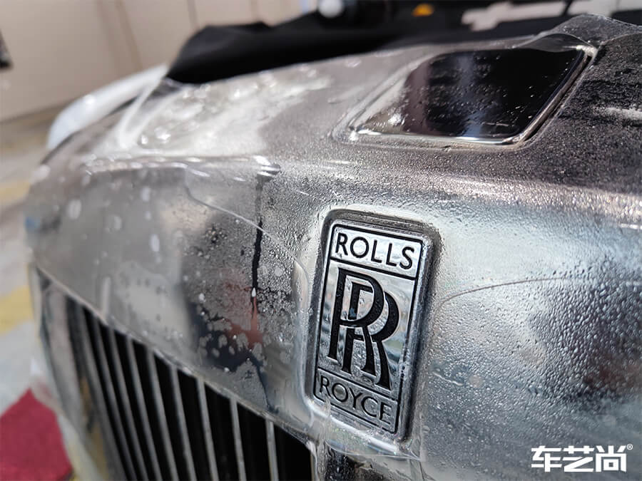 劳斯莱斯施工威固隐形车衣，流程展示（3）