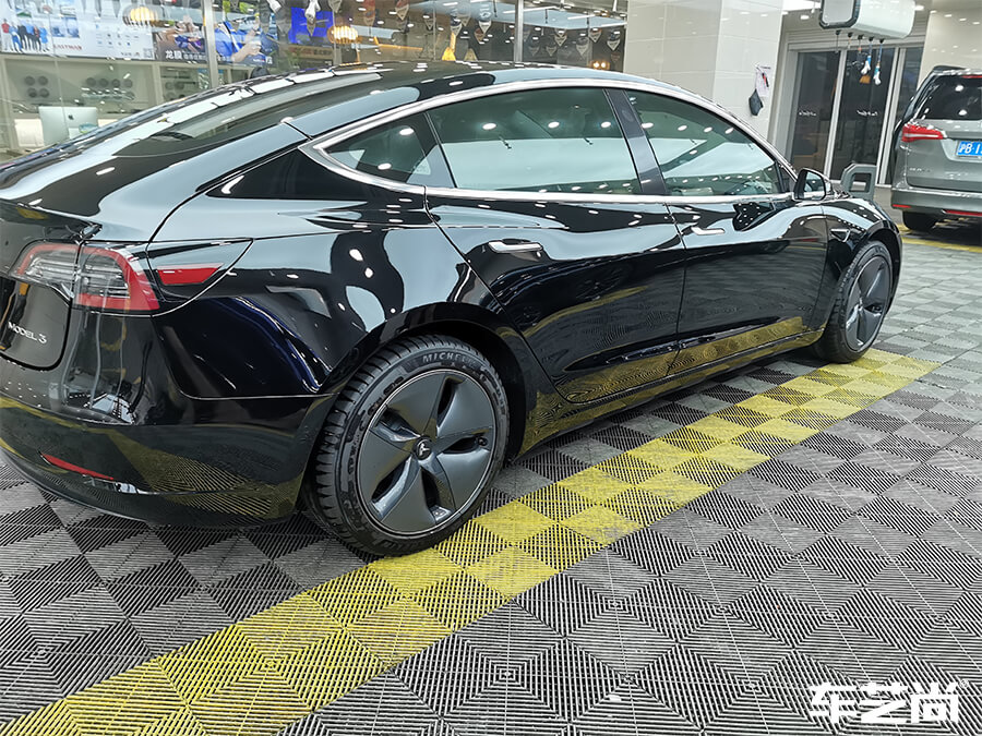 特斯拉施工威固隐形车衣案例分享，图片展示（12）