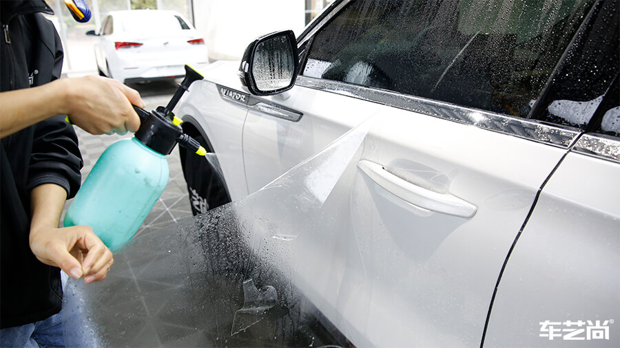 林肯 飞行家施工威固漆面保护膜案例分享（12）