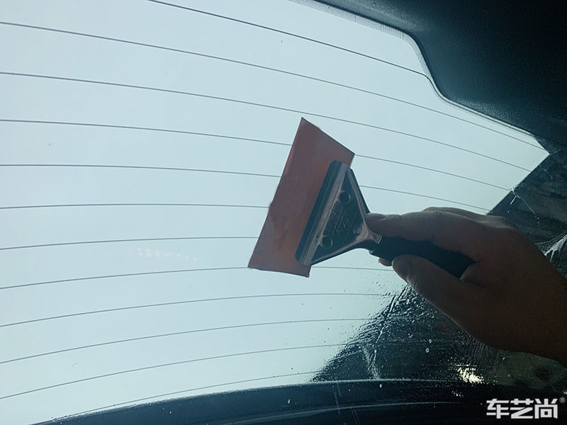 蔚来ES8施工威固隔热膜施工过程展示（图七）