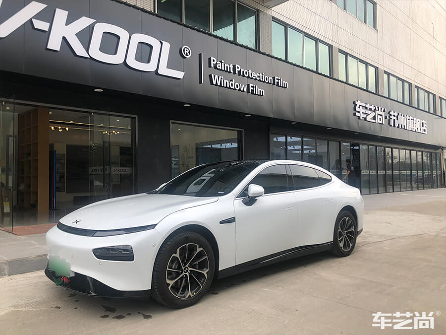 小鹏 P7极致防护，选择车艺尚施工威固隔热膜（12）