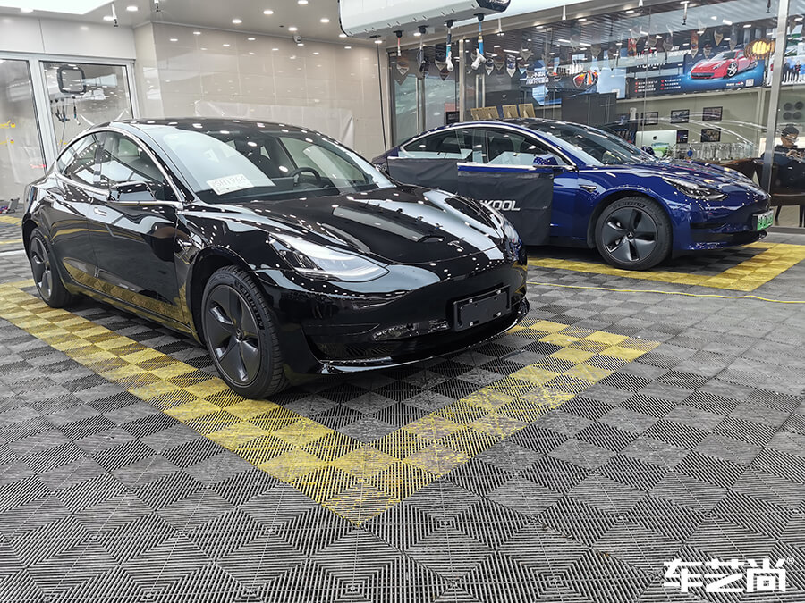 特斯拉施工威固隐形车衣案例分享，图片展示（11）