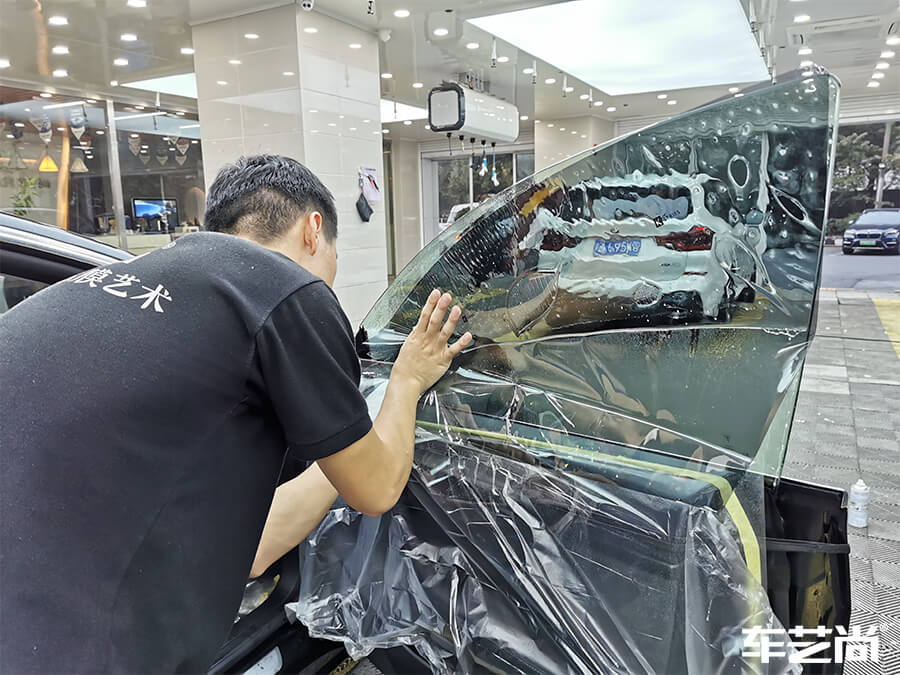 特斯拉施工威固隐形车衣案例分享，图片展示（5）