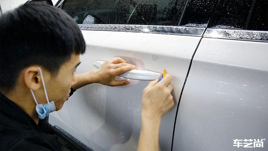 林肯 飞行家施工威固漆面保护膜案例分享（14）