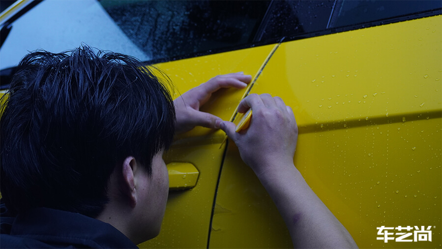 斗牛般的个性，兰博基尼施工隐形车衣案例展示（10）