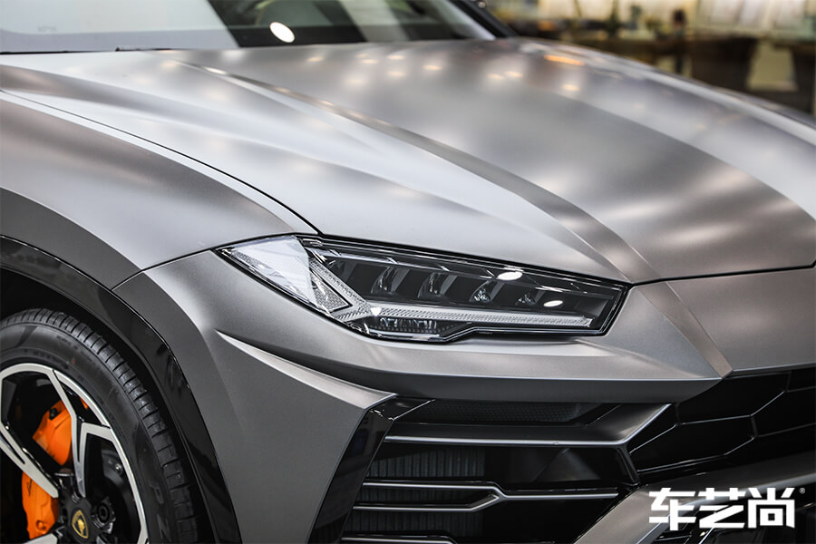 兰博基尼URUS装贴威固隐形车衣流程（13）