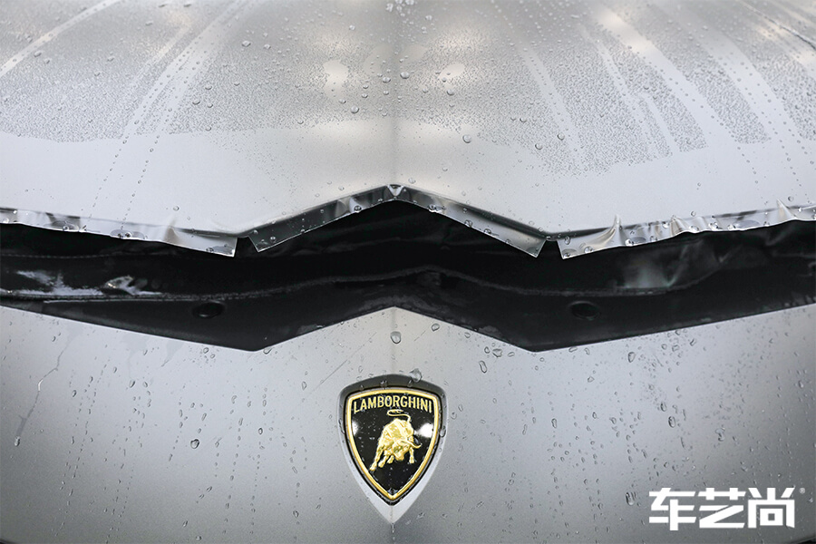 兰博基尼URUS装贴威固隐形车衣流程（10）