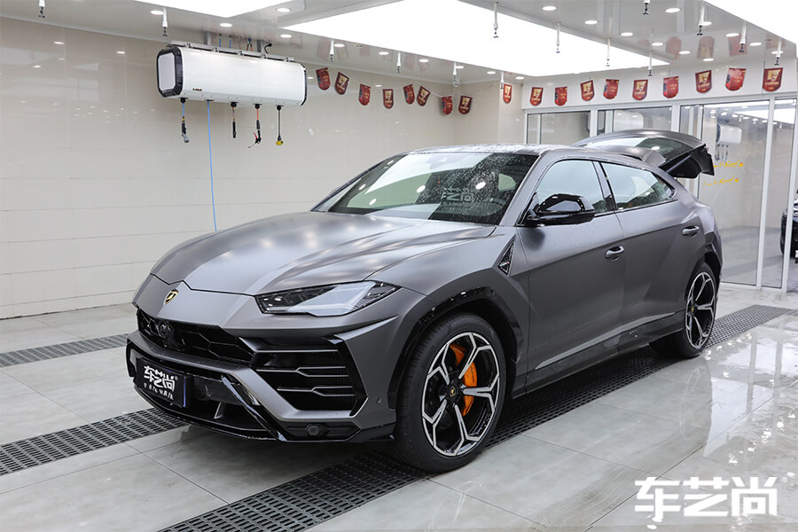 兰博基尼URUS装贴威固隐形车衣流程（20）