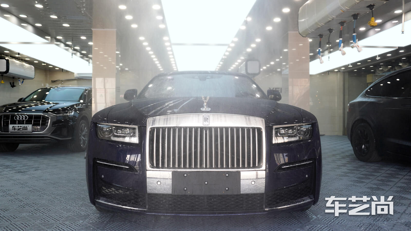 劳斯莱斯全车装贴顶级隐形车衣，案例展示（1）