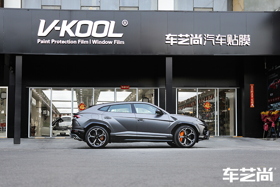 兰博基尼URUS装贴威固隐形车衣流程（1）