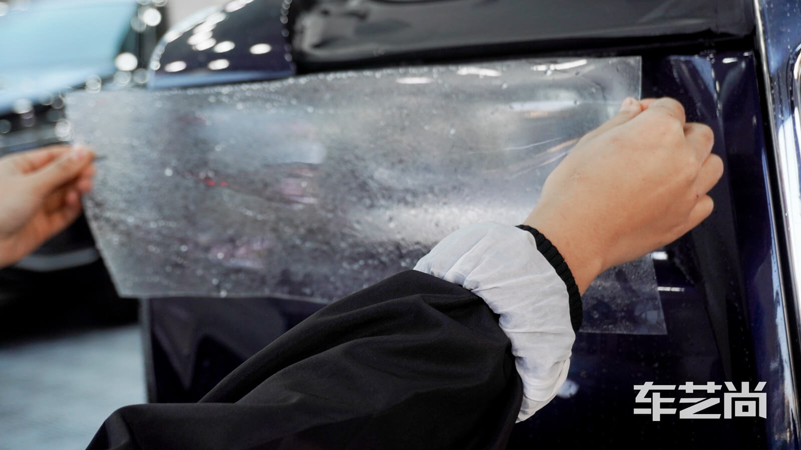 劳斯莱斯全车装贴顶级隐形车衣，案例展示（2）