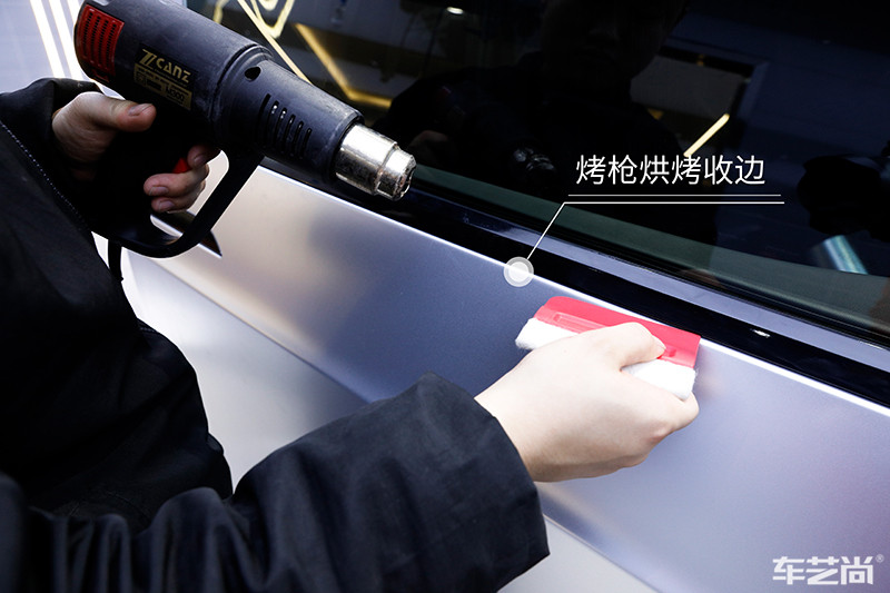 特斯拉改色电光金属银效果怎么样？（施工中 图八）